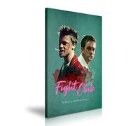 Fight Club Movie Stretched Canvas Print Wall Art Home Decor Raedy to Hang 30x20inch / 76x51cm (Fight Club 007)