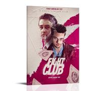 Fight ClubWaterproof Posters Wall Art Posters Waterproof Home Printing Moisture-proof Easy to Install And Fade ResistantFrame-style24x36inch(60x90cm)