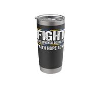 Fight Developmental Disabilities Awareness Stainless Steel Insulated Tumbler