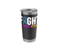Fight Ectodermal Dysplasia - Ectodermal Dysplasia Awareness Stainless Steel Insulated Tumbler
