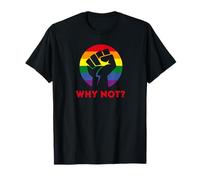 Fight Fist Rebel Anti Rainbow CSD Gay LGBTQ++ T-Shirt