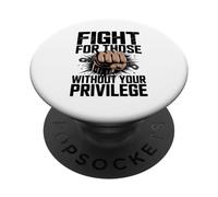 Fight for Equality and Justice Bold Statement PopSockets Adhesive PopGrip