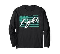 Fight for Freedom American Stars and Stripes Flag USA Proud Long Sleeve T-Shirt