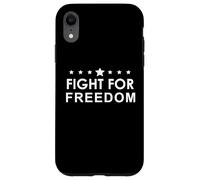 Fight for Freedom USA Fight Oligarchy Resist Fascism Protest Case for iPhone XR