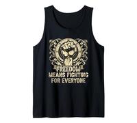 Fight For Social Justice Equal Rights Social Activist Tank Top