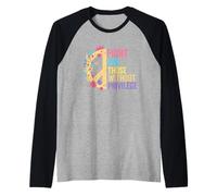Fight for those without privilege Equality Human Rights Raglan Baseball Tee