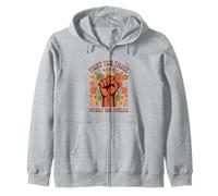 Fight For Those Without Your Privilege Human Rights Zip Hoodie