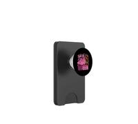 Fight Like A Queen Black Women Breast Cancer Warrior Afro PopSockets PopWallet for MagSafe