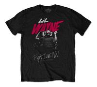 Fight Live Win Cotton T-Shirt Lil Wayne Black XL
