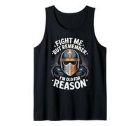 Fight Me But Remember I'm Old for A Reason Viking Tank Top