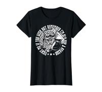 Fight Me If You Wish But Remember I'm Old for A Reason Value Graphic T-Shirt, Women, Black, XL