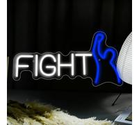 Fight Neon Sign Trump Led Neon Light Neon Light for Bedroom USB Dimmable Lights Powered Light Up Signs for Bedroom Bar Home Wall Living Room Party Kids Room Backyard Cafe Christmas Decor