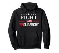 Fight Oligarchy Resist Fascism No Kings Anti Fascism Protest Pullover Hoodie