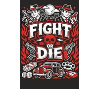 Fight or Die - A Grid Notebook That Fuels Your Determination: Bold Motivation Grid Notebook for Teens