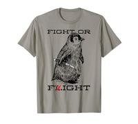 Fight or Flight Angry Penguin Funny Fighting Animals Gym T-Shirt