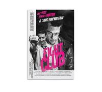 Fight Poster Club Movie Vintage Action Crime Collage Posters for Room Aesthetic Canvas Wall Art Bedroom Decor12x18inch(30x45cm)