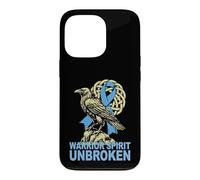 Fight Prostate Cancer - Warrior Spirit Unbroken Norse Case for iPhone 13 Pro