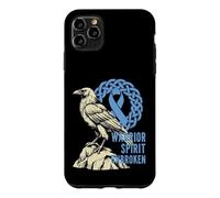 Fight Prostate Cancer - Warrior Spirit Unbroken Norse Viking Case for iPhone 11 Pro Max