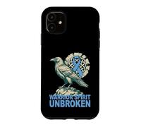 Fight Prostate Cancer - Warrior Spirit Unbroken Viking Case for iPhone 11