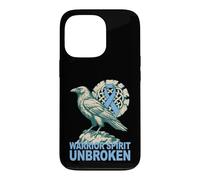 Fight Prostate Cancer - Warrior Spirit Unbroken Viking Case for iPhone 13 Pro