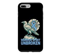 Fight Prostate Cancer - Warrior Spirit Unbroken Viking Case for iPhone 7 Plus/8 Plus