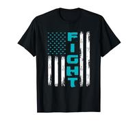 Fight PTSD American Flag PTSD Awareness T-Shirt