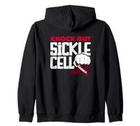 Fight Sickle Cell Anemia Zip Hoodie