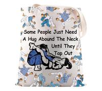 Fight Sport Gift Brazilian Jiu Jitsu Tote Bag BJJ Martial Arts Gi-ft Jiu Jitsu Practice Gift, Some People Just Tote Bag, Tote Bag