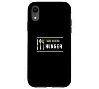 Fight to End Hunger: Food Poverty Insecurity Awareness Case for iPhone XR