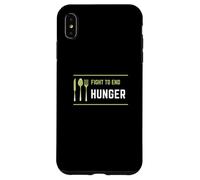 Fight to End Hunger: Food Poverty Insecurity Awareness Case for iPhone XS Max