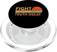 Fight Truth Decay Facts Matter Anti Conspiracy Theory PopSockets PopGrip for MagSafe