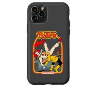 Fight Your Fears Retro Evil Clown Funny Dark Humor Parody Case for iPhone 11 Pro