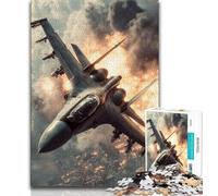 Fighter 1000 Piece Jigsaw Puzzles for Adults & Teens,Learning Educational Toys Family Games Birthday Present,Gifts (50x75cm)