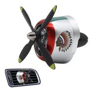 Fighter Car Air Vent Clip - P-47 Air Purifier & Air Freshener with Rotating Design | Easy Installation On Most Air Vents | Long Lasting Fragrance For Access