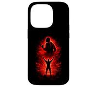 Fighter Champion Victory Athlete Power Silhouette Case for iPhone 14 Pro