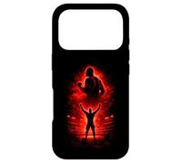 Fighter Champion Victory Athlete Power Silhouette Case for iPhone 17 Pro
