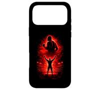 Fighter Champion Victory Athlete Power Silhouette Case for iPhone 17 Pro Max