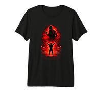 Fighter Champion Victory Athlete Power Silhouette Premium T-Shirt