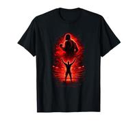 Fighter Champion Victory Athlete Power Silhouette T-Shirt