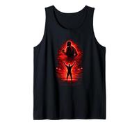 Fighter Champion Victory Athlete Power Silhouette Tank Top