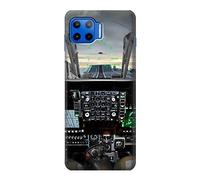 Fighter Jet Aircraft Cockpit Case Cover For Motorola Moto G 5G Plus