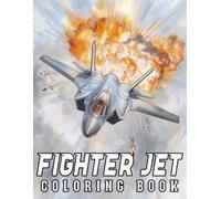 Fighter Jet Power Coloring Book for Adults and Teens: Fighter Aircrafts Coloring pages features 50+ detailed designs of high-speed jets and warplanes, ... and teens looking for relaxing creative fun.