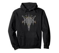 Fighter Jet Technical Drawing Pullover Hoodie