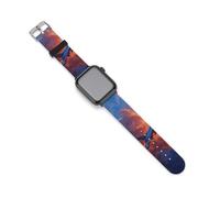 Fighter Jet through The Sky Silicone Smartwatch Replacement Bands Compatible with IWatch Wristbands Strap
