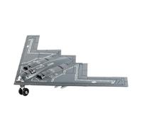 Fighter Model Kit - Airplane Building Set, Simulation Metal Alloy Construction, Reliable Educational Toy, Collectible Aviation Themed STEM Project | Detailed Assembly Playset For Enthusiasts