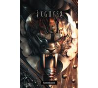 Fighter Notebook: Themed Journal for Daily Life, TableTop Games, Role Playing Games, RPG, School | 108 Lined & Graph Page | D&D Fighter Character Class TTRPG Fantasy DnD