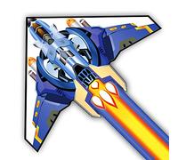 Fighter Plane Kite for Kids & Adults, Good for beach kite for children | Single line kite for kids 4-12, Easy to Fly Airplane Kite for Boys & Girls, 300ft string, perfect for beach
