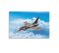 Fighter Plane Poster Eurofighter Typhoon Jet Aircraft Attack Aircraft Decorative Painting Canvas Art Picture 12x18inch(30x45cm)