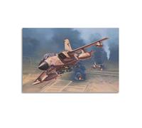 Fighter Plane Poster Tornado Fighter Jet Decorative Painting Canvas Art Picture 12x18inch(30x45cm)