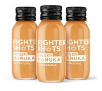 Fighter Shots Ginger + Manuka Honey 6 or 12x 60ml - 1 unit x 60ml
